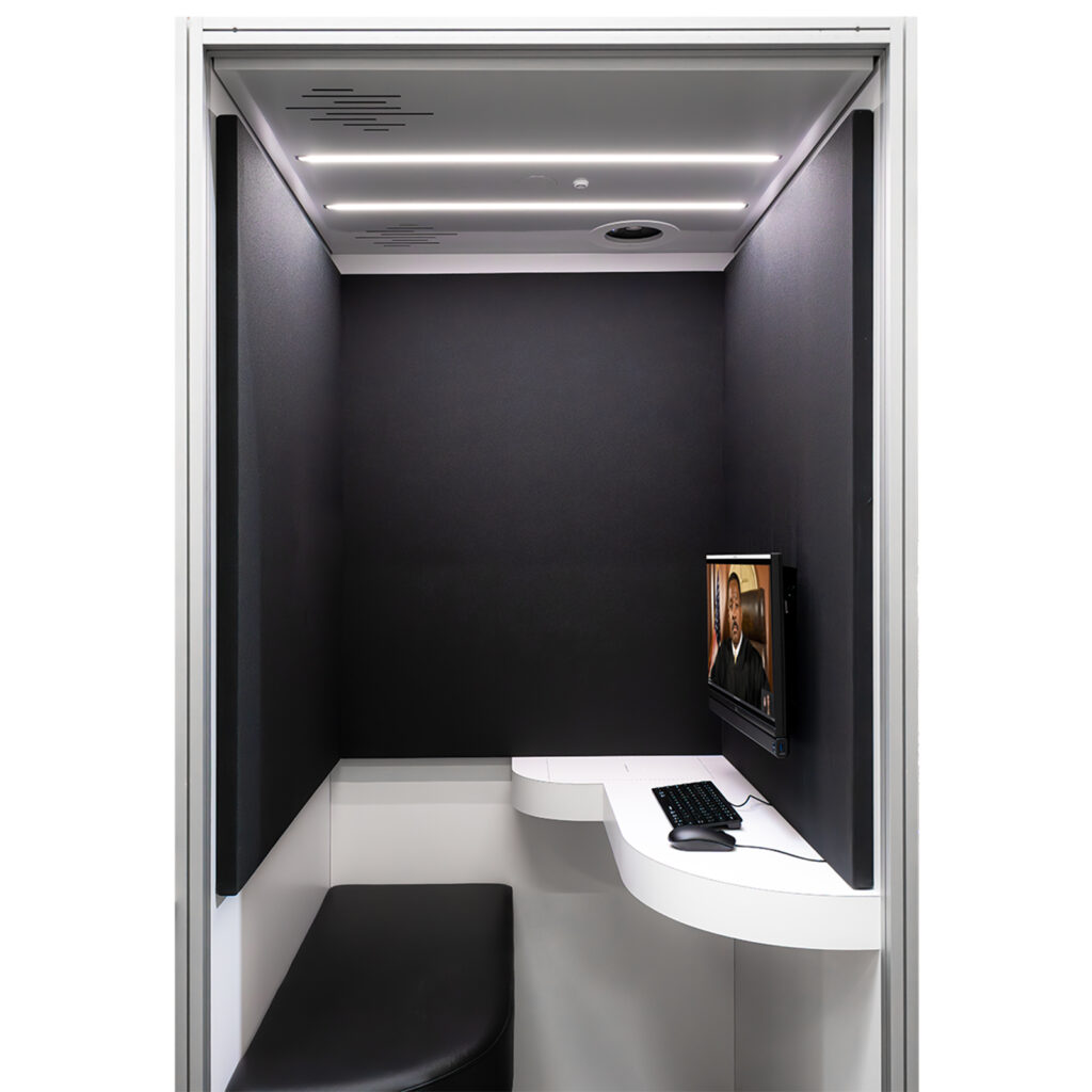 Remote Court Privacy Pods - Virtual Conferencing for Courts - JPods ...